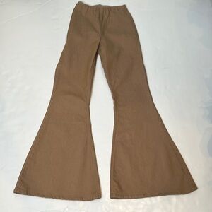 Brown Flared Jeans